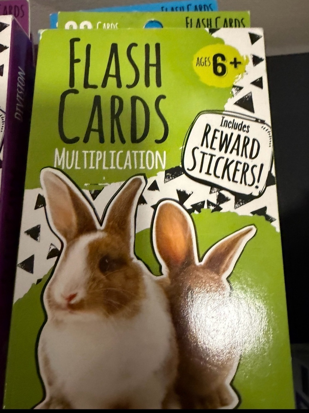 Bendon Flash Cards Multiplication Ages 7+ 36 Includes Reward Stickers